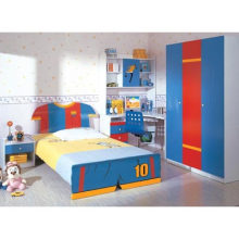 Meubles en bois colorés de chambre à coucher d&#39;enfants de meubles de bébé d&#39;enfants d&#39;enfants (WJ277531)